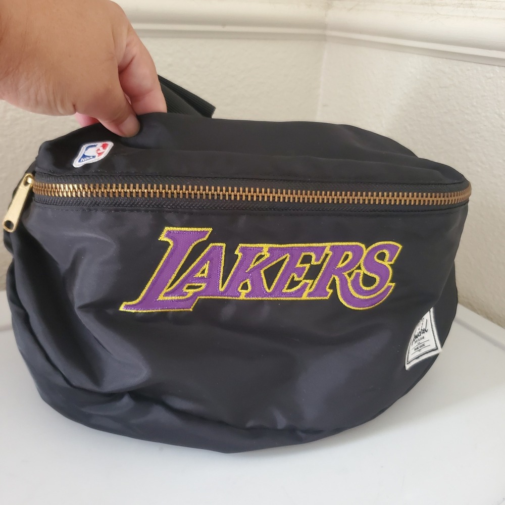 Herschel Supply Co NBA Los Angeles Lakers Seventeen Hip Pack Black Waist Bag